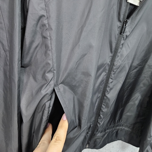 ADIDAS Women's Aeroready Black and White Windbreaker Running Jacket‎ Size M - Picture 14 of 16